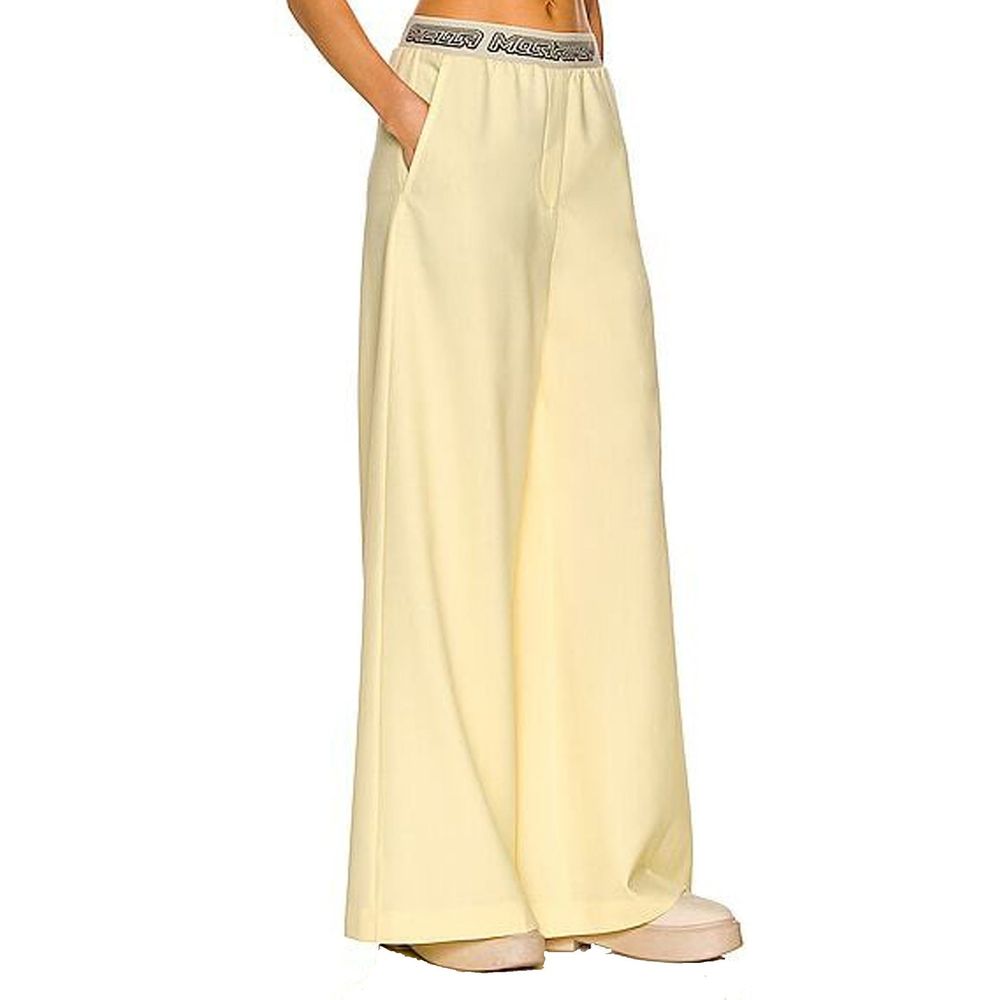 Pantaloni Casual Bicolore in Lana Stella McCartney