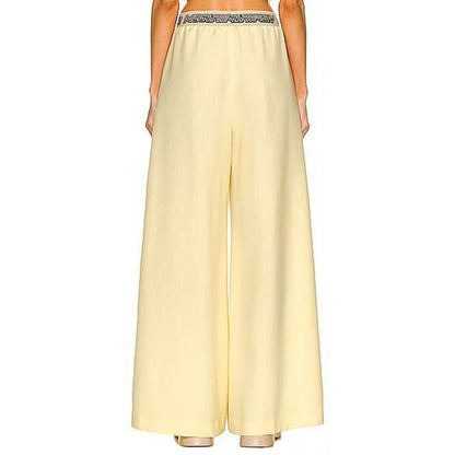 Pantaloni Casual Bicolore in Lana Stella McCartney