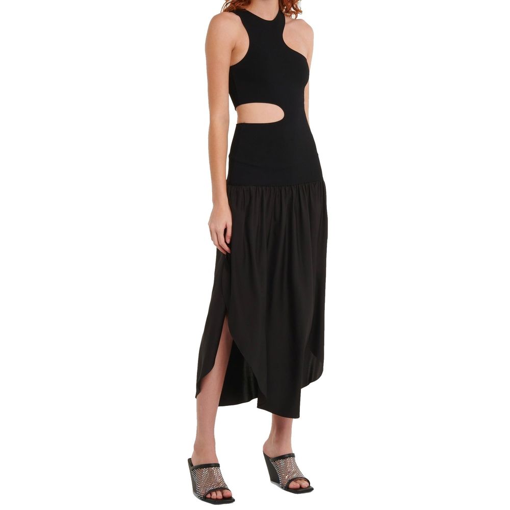 Robe décontractée en soie noire Stella McCartney