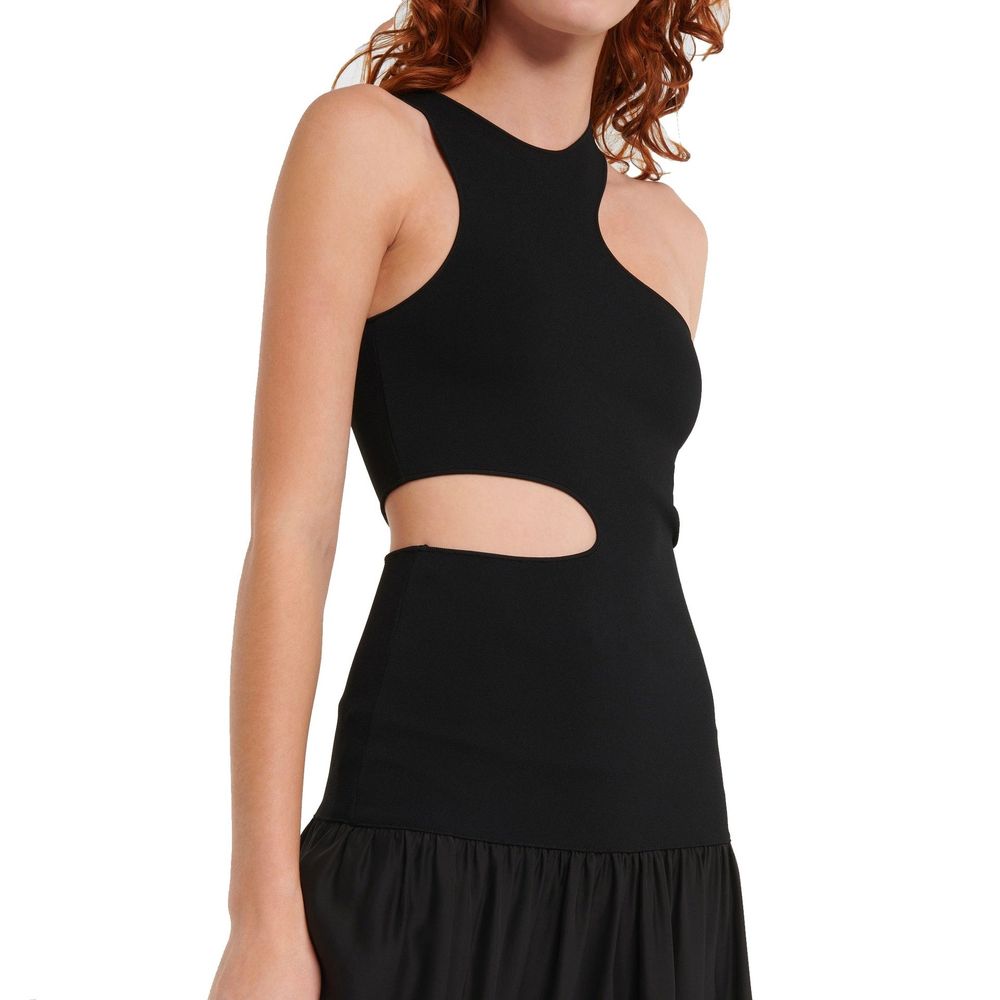 Robe décontractée en soie noire Stella McCartney