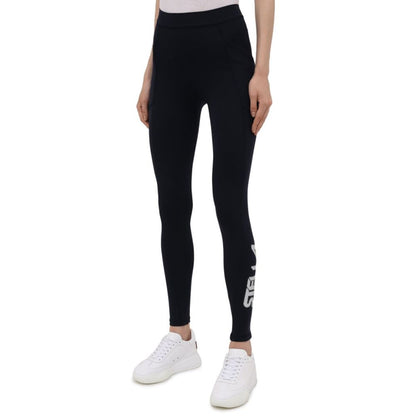 Stella McCartney Pantaloni sportivi in poliammide blu