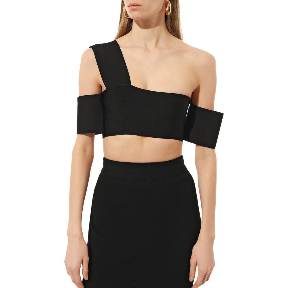 Débardeurs Alexander McQueen en élasthanne noir