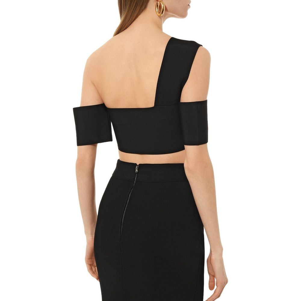 Débardeurs Alexander McQueen en élasthanne noir