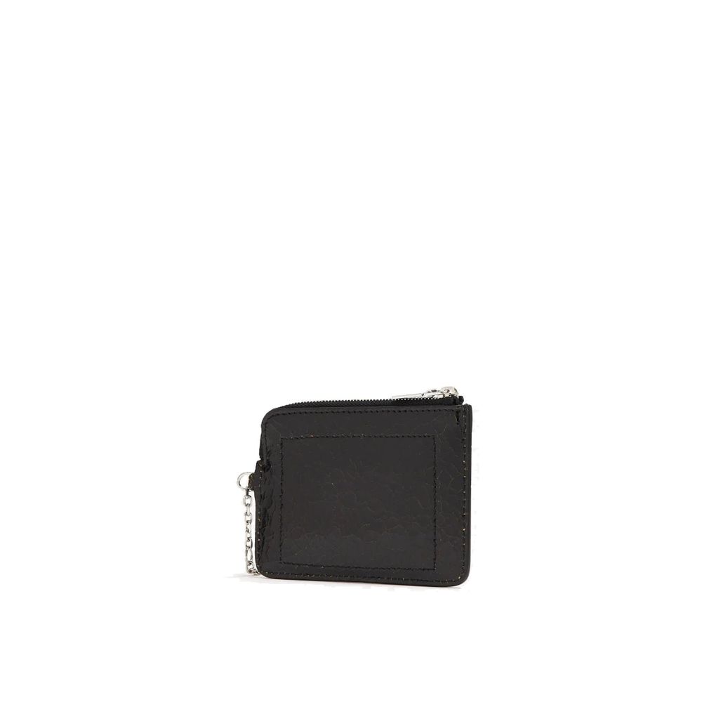 Alexander McQueen Borsa a tracolla in pelle di vitello nera