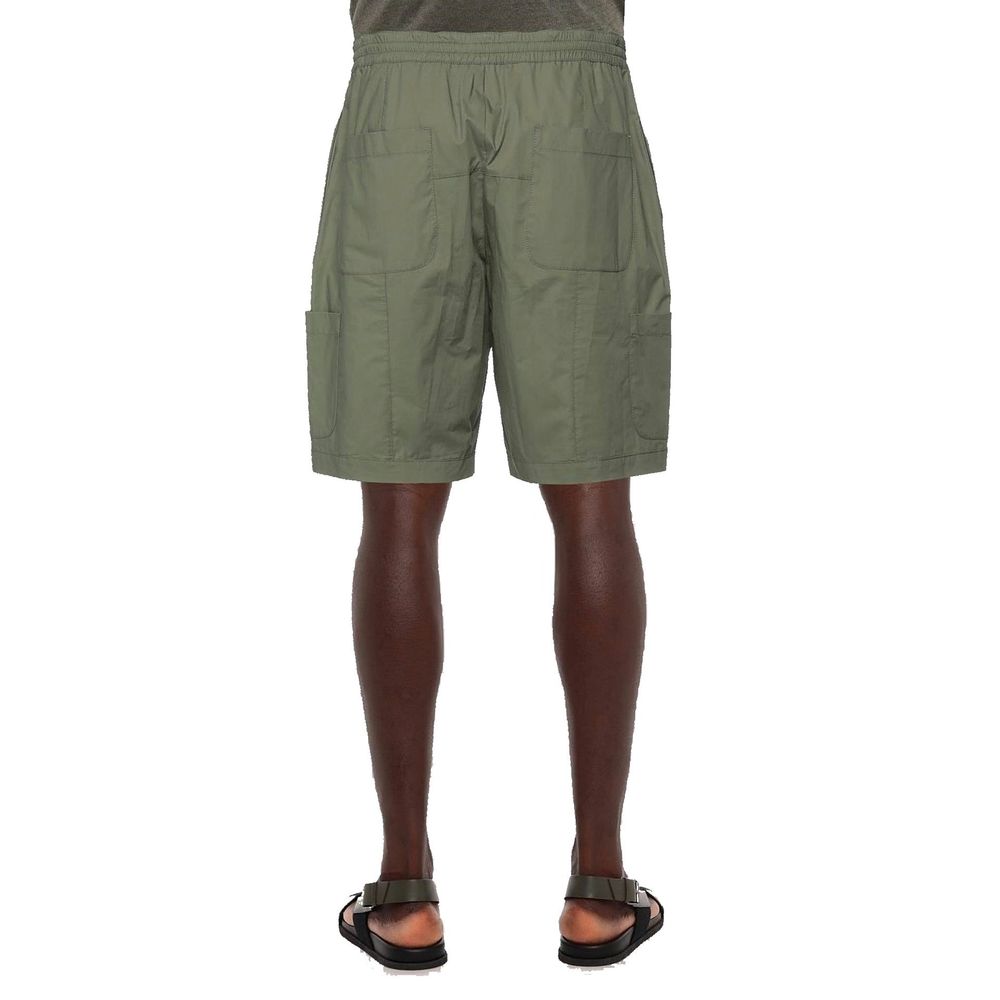 Shorts Bermuda en coton bicolore Ambush