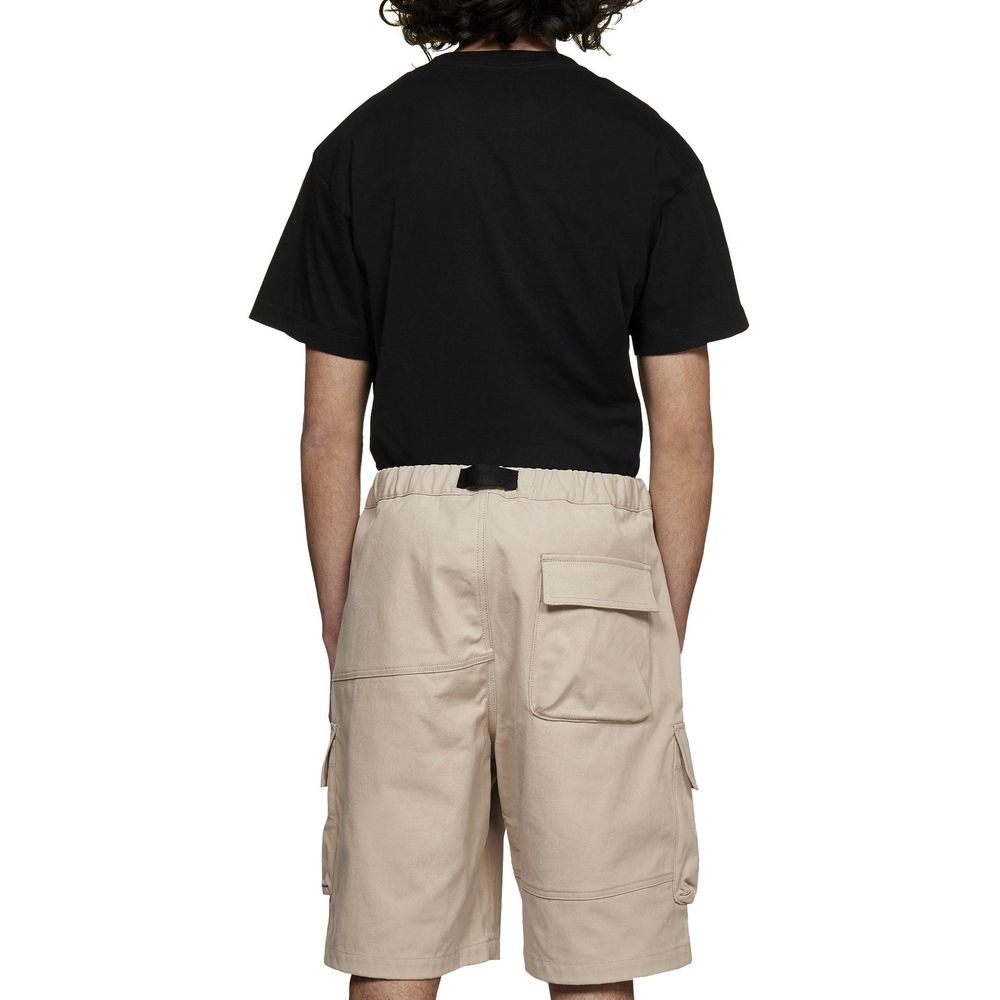 Shorts bermudas en coton beige Ambush