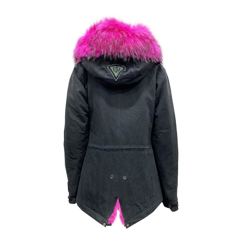 Parka AS65 en coton noir