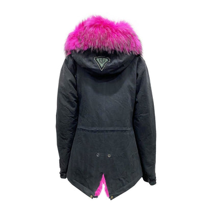 Parka AS65 en coton noir