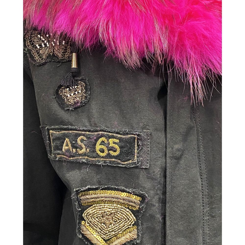 Parka AS65 en coton noir
