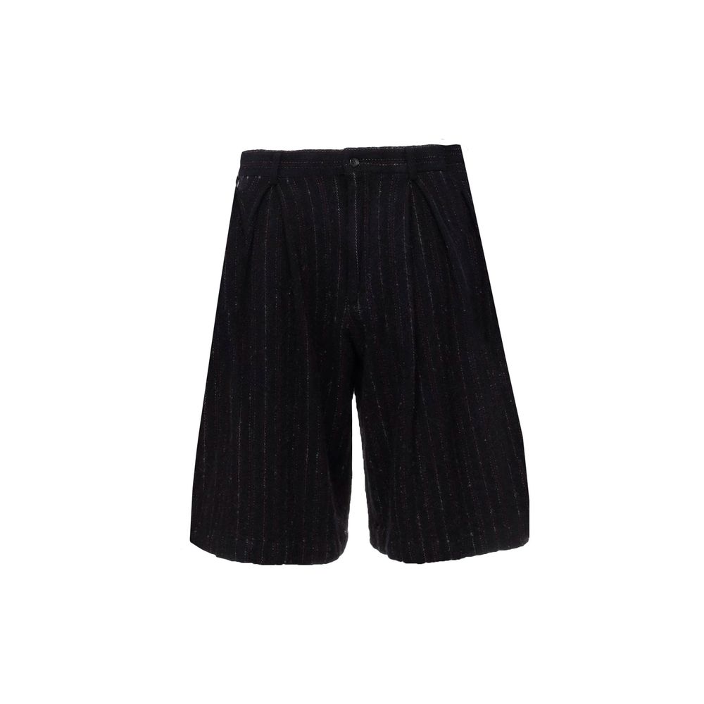 Comme Des Garçons Noir Nylon Longueur Genou