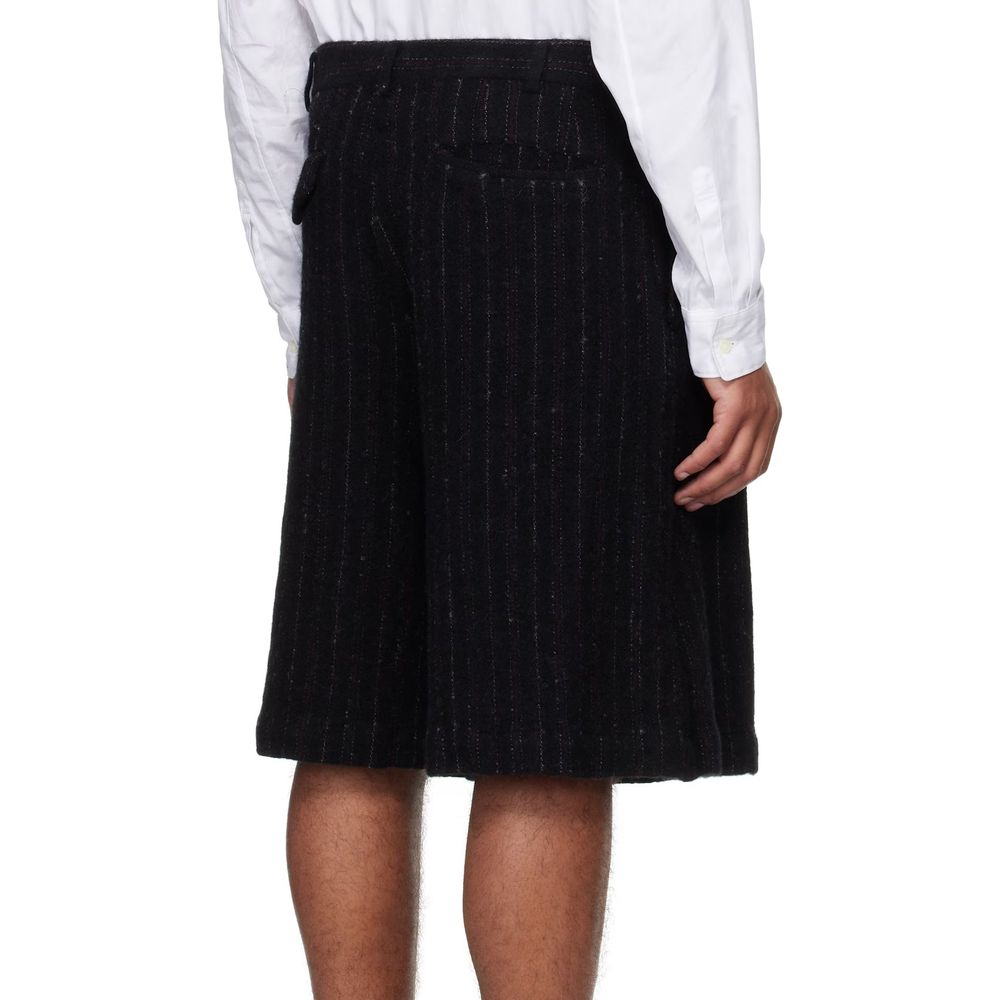 Comme Des Garçons Noir Nylon Longueur Genou