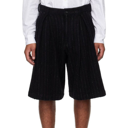 Comme Des Garçons Nero Nylon Lunghezza al Ginocchio