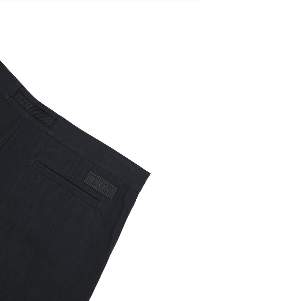 Shorts Bermudes en Coton Noir Dior