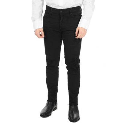 Jeans skinny Dsquared² in cotone nero