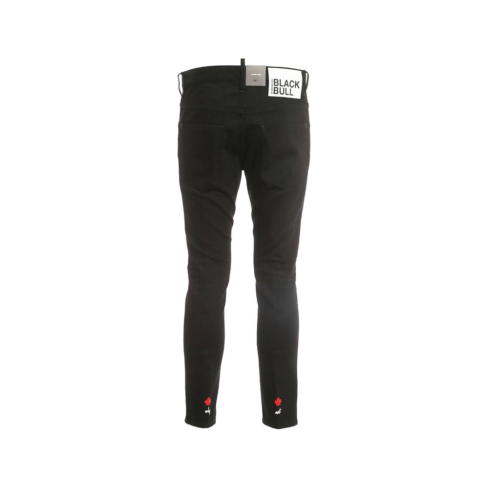 Jean skinny Dsquared² en coton noir