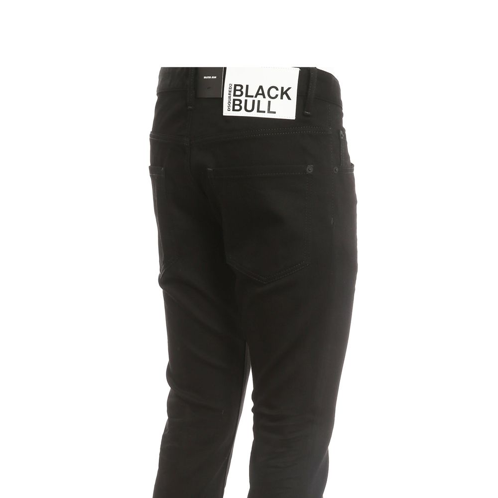 Jean skinny Dsquared² en coton noir