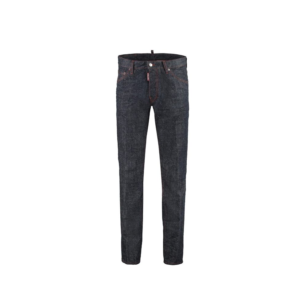 Jean skinny bleu en coton Dsquared²