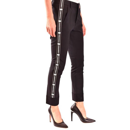 Pantaloni in lana neri Dsquared²