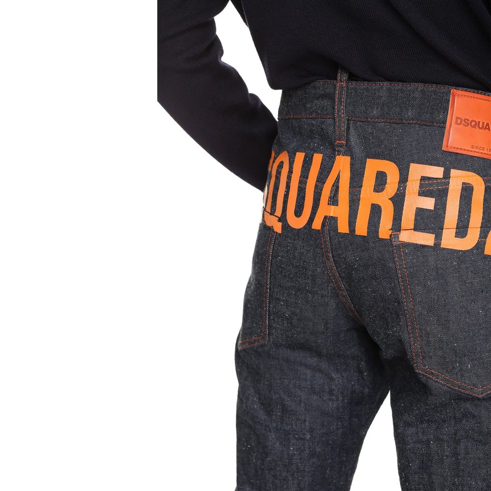 Jean skinny bleu en coton Dsquared²
