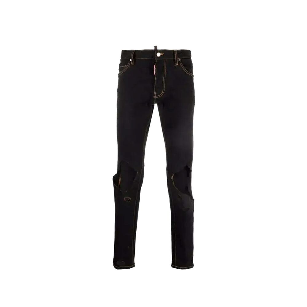 Jean en coton noir Dsquared²