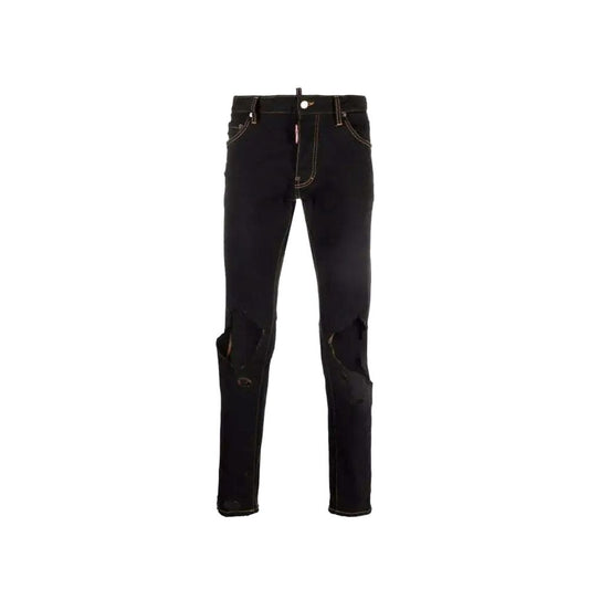 Jeans in cotone nero Dsquared²