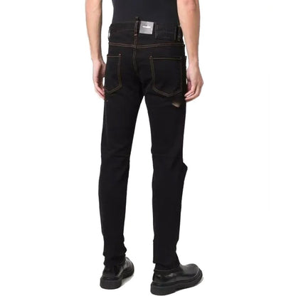 Jeans in cotone nero Dsquared²