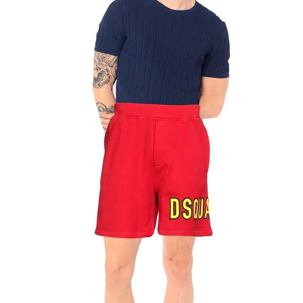 Shorts Dsquared² en coton multicolore