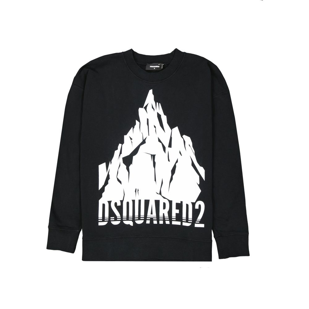 Felpa Dsquared² in cotone nero