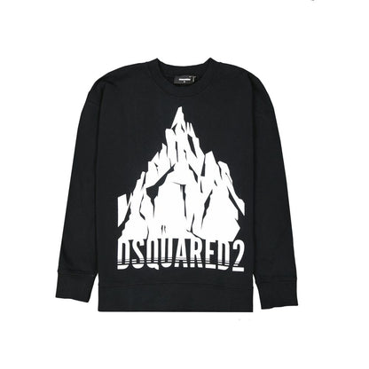 Felpa Dsquared² in cotone nero