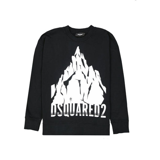 Felpa Dsquared² in cotone nero