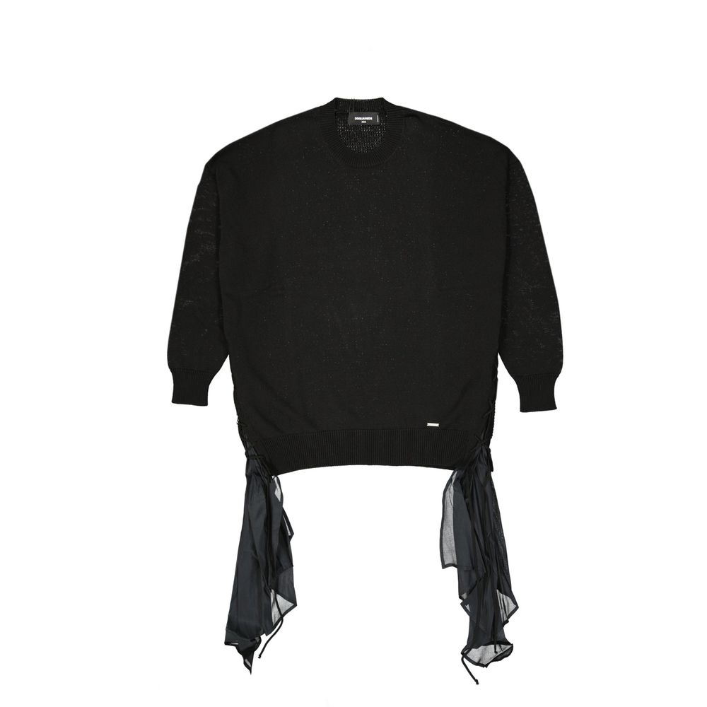 Felpa Dsquared² in cotone nero