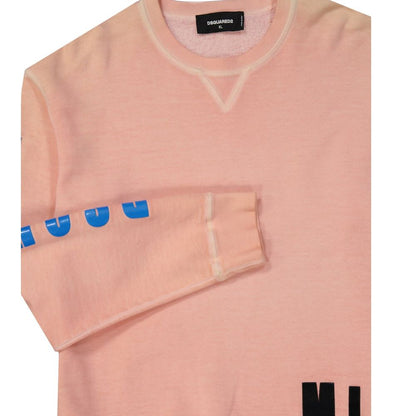 Sweat-shirt Dsquared² en coton orange
