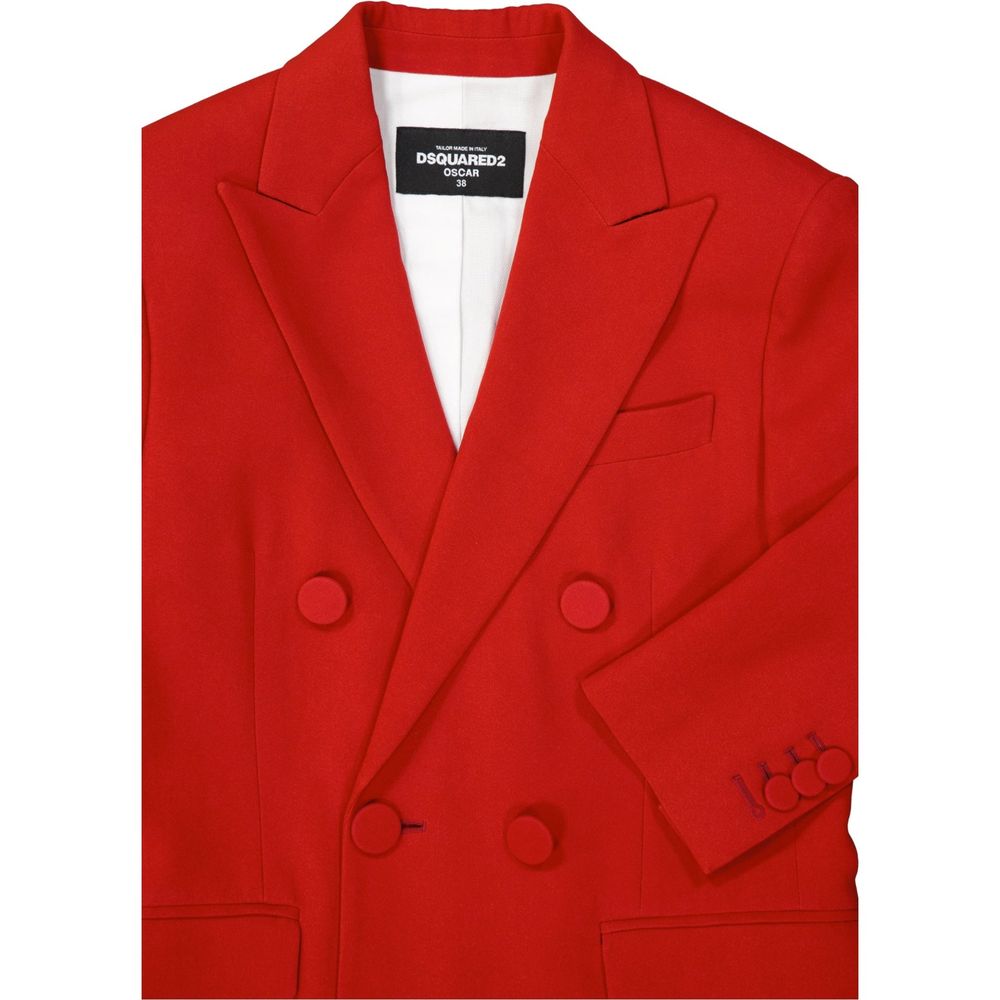 Cappotto Dsquared² in viscosa multicolore