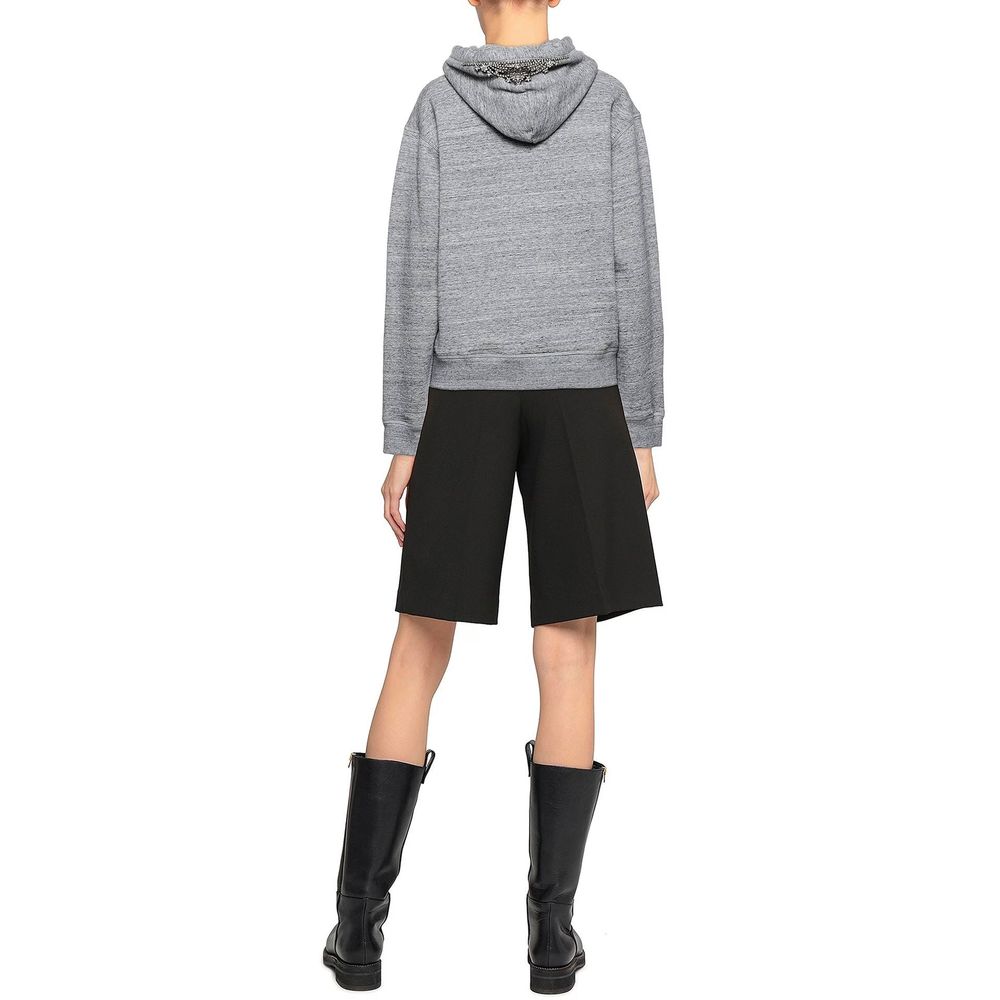 Felpa in cotone grigio Dsquared²