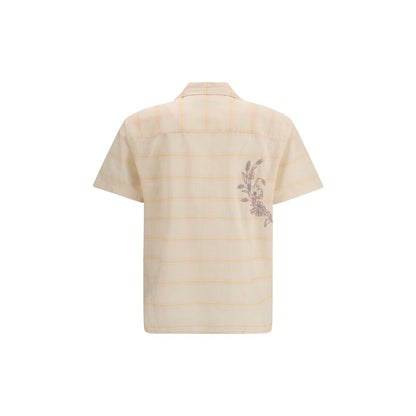 Chemise Baziszt multicolore à manches courtes en coton