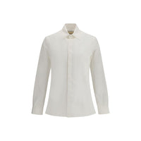 Camicia in cotone bianco Valentino