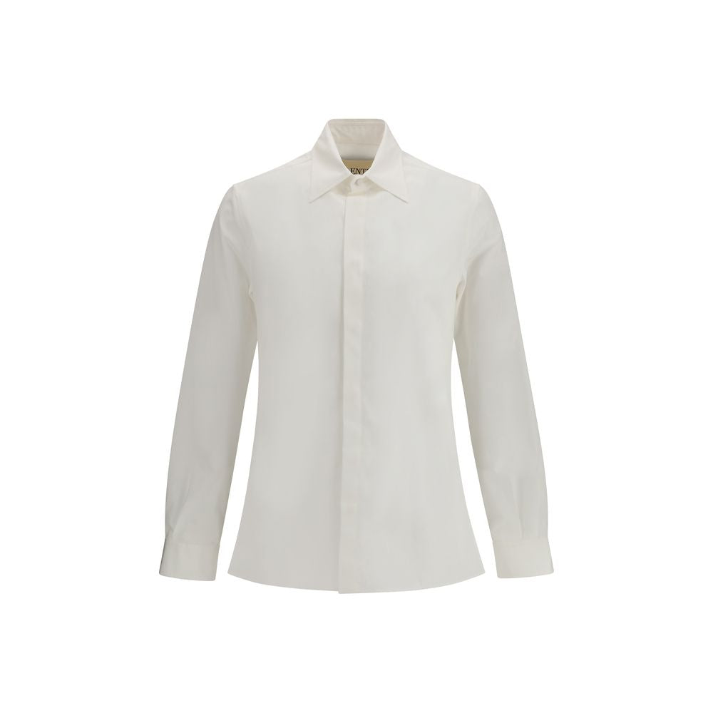 Chemise Valentino en coton blanc