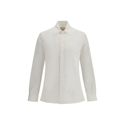 Camicia in cotone bianco Valentino