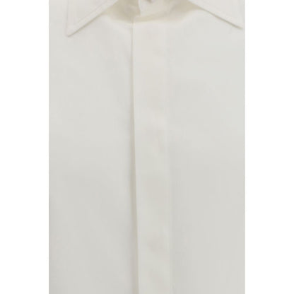 Camicia in cotone bianco Valentino