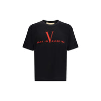 T-shirt Valentino en coton noir