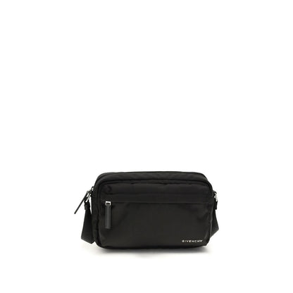 Borsa a tracolla Givenchy in poliammide nera
