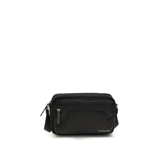 Borsa a tracolla Givenchy in poliammide nera