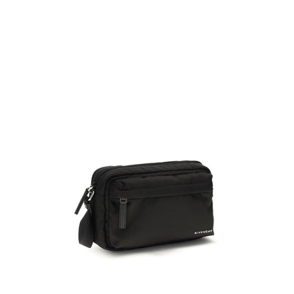 Borsa a tracolla Givenchy in poliammide nera