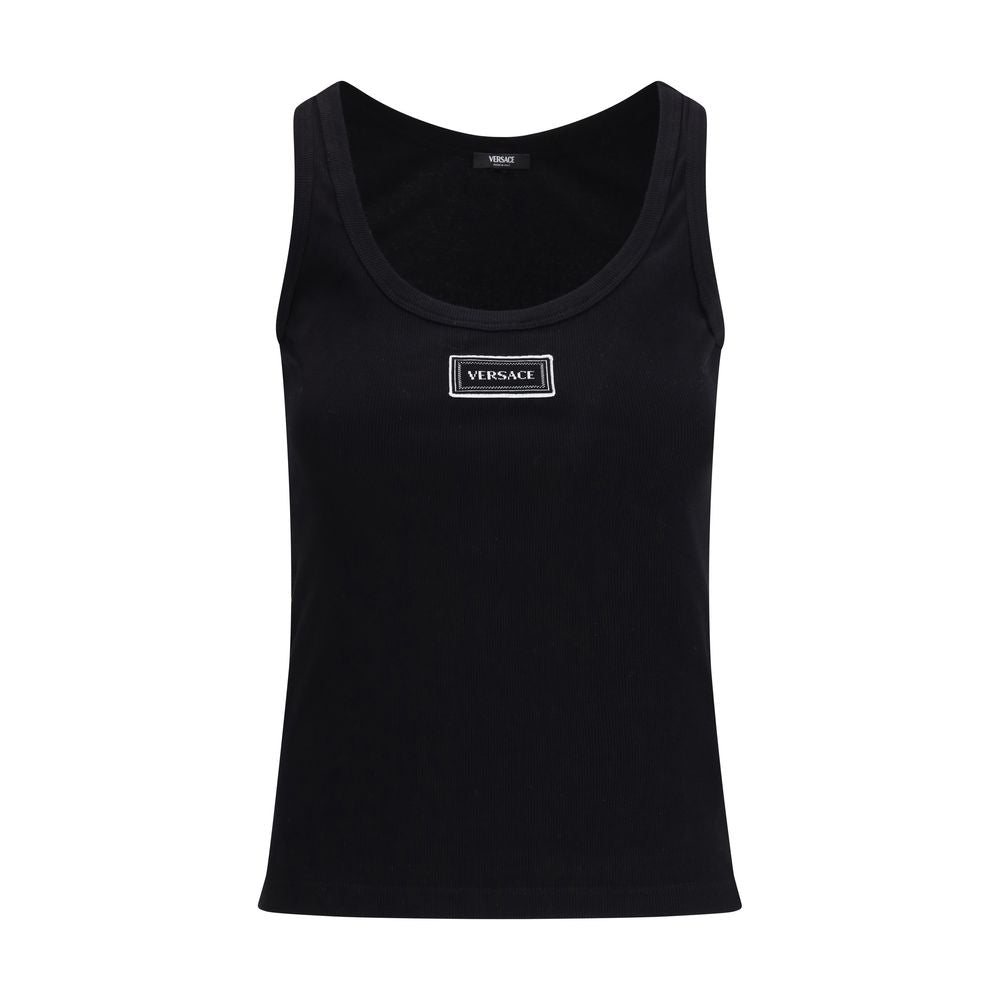 Débardeurs Versace en coton noir