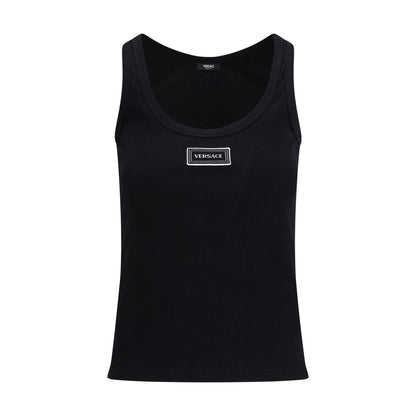 Débardeurs Versace en coton noir