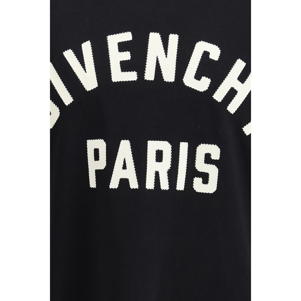 T-shirt nera in cotone Givenchy