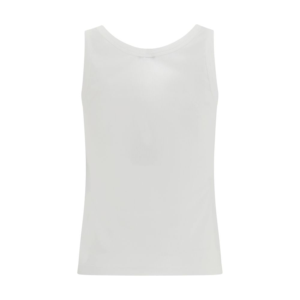 Débardeurs en coton blanc Versace