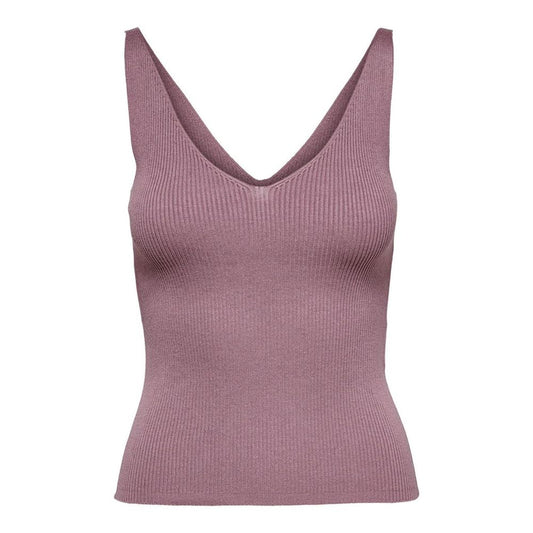 Jacqueline De Yong Top Canotta in Nylon Multicolore