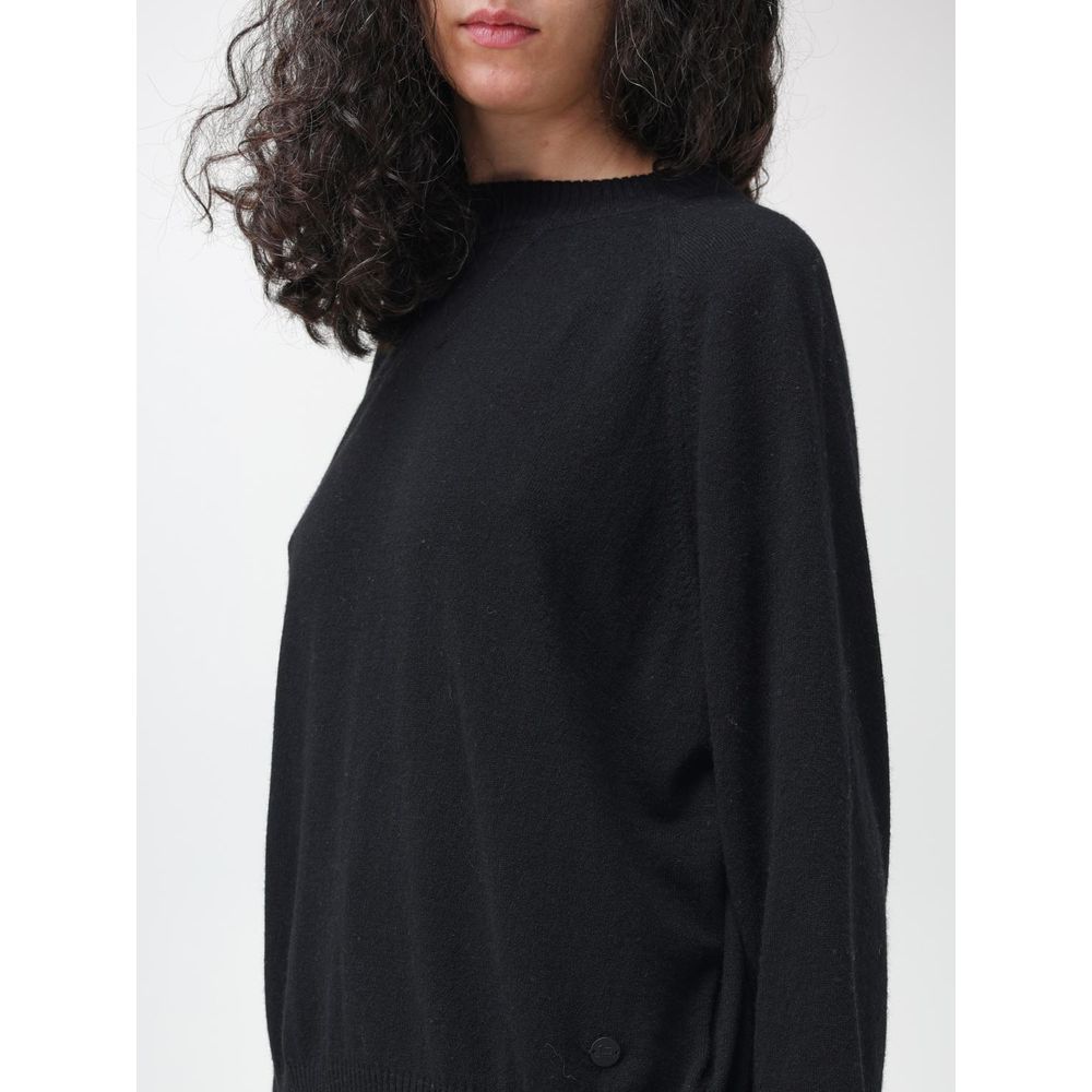 Sweat-shirt noir en cachemire Woolrich