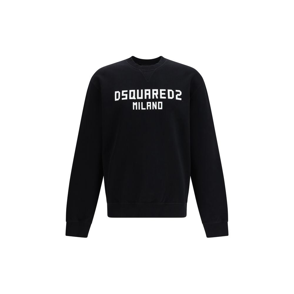 Felpa Dsquared² in cotone nero